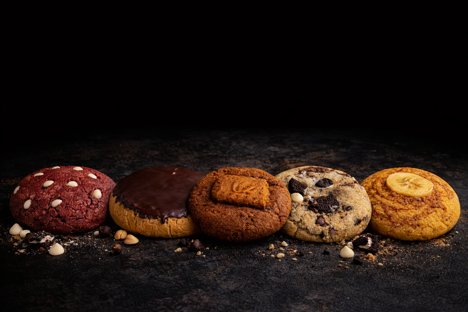 Fresh gourmet cookies